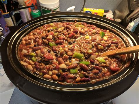 Why does competition chili not have beans?